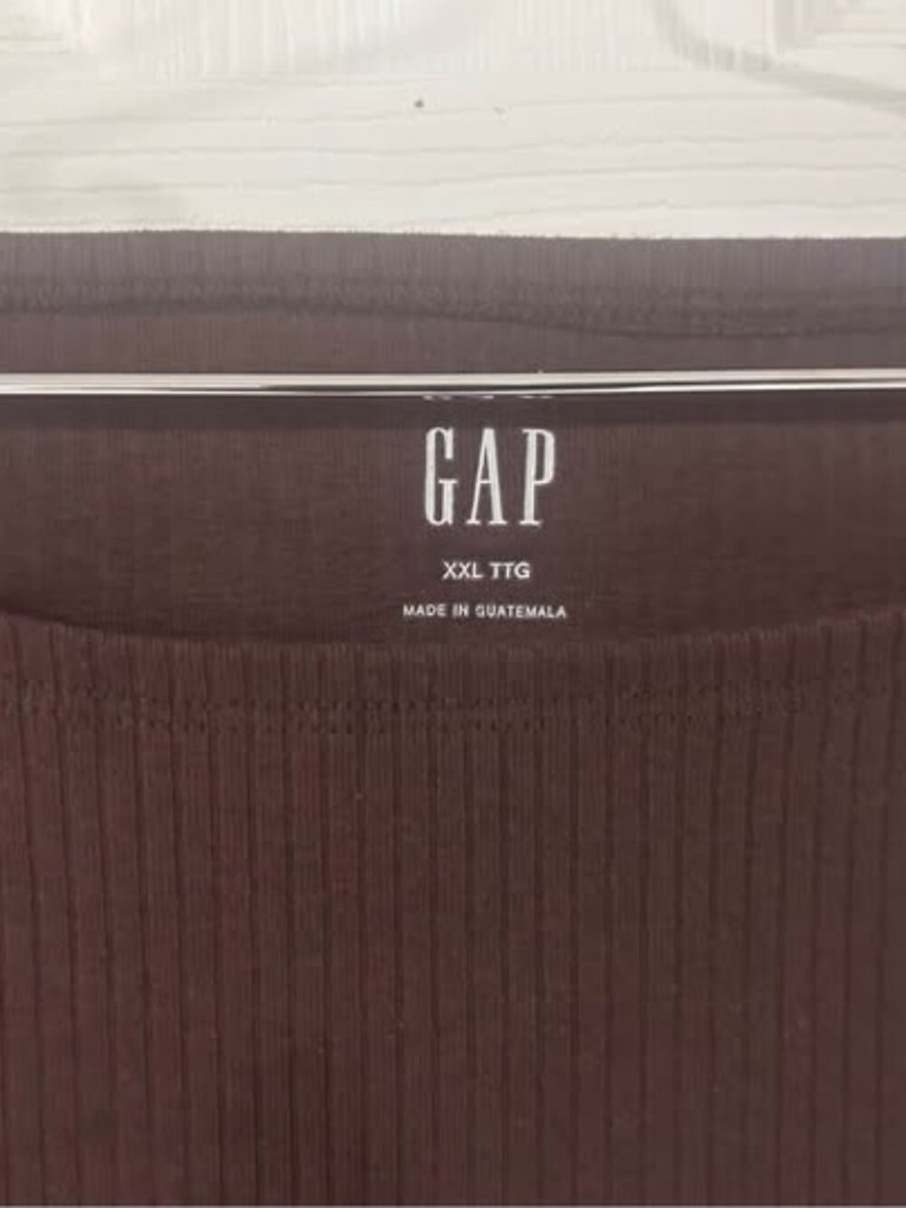 Gap ribbed Long sleeved top NWOT